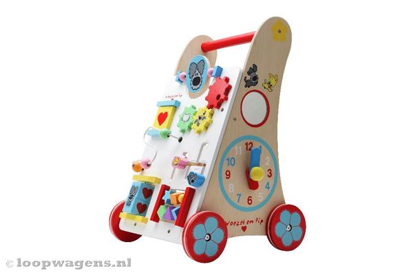 Famous brands Woezel en Pip babywalker Loopwagens.nl